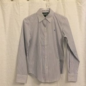 Ralph Lauren Blue and White  Blouses